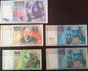 BANKOVKY : SLOVENSKÁ REPUBLIKA: 1993-2009 z obehu