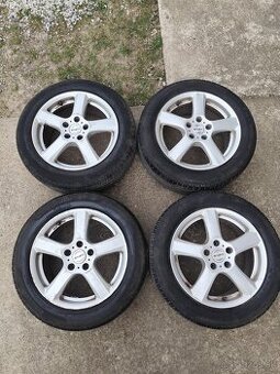Disky ENZO 7jx16h2 + letné pneu 205/55 r16