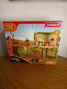 Schleich nový set 42507 Dobrodružná stanica v džungli