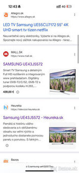 Samsung UE43J5572