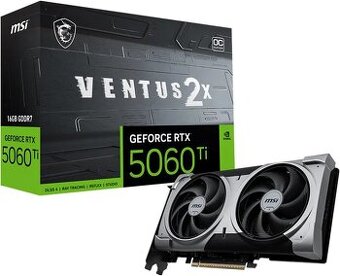 MSI GeForce RTX 5060 Ti 16G VENTUS 2X OC PLUS