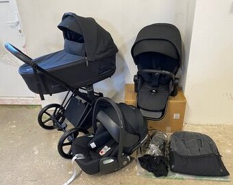 Kočík Cybex Priam 4.0 Sepia Black - Trojkombinácia