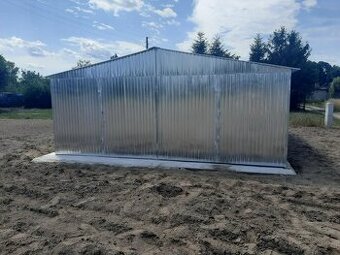 Plechová garáž 6x5m