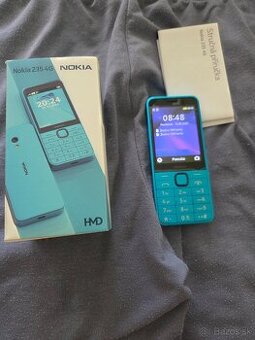 Nokia 235 4g dual sim 2024 model svetlo modrý v záruke do 3