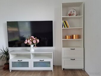 Ikea Brimnes TV skrinka a knižnica