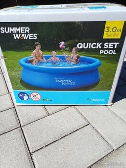 Bazén 3m s filtráciou aj solárnym panelom