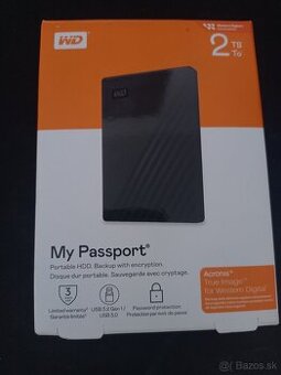 WD My Passport 2TB externý HDD