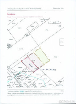 Stavebný pozemok v Bohdanovciach nad Trnavou