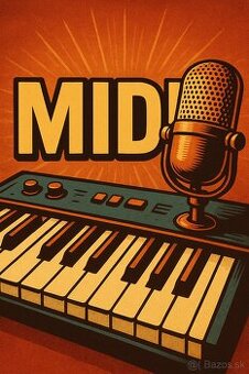 Predam Midi + karaoke podklady