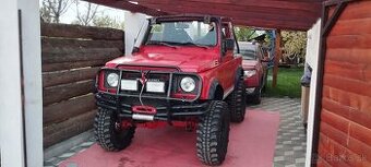 Suzuki Samurai off-road špeciál s portálovými nápravami