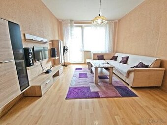 Veľký 2 izb. byt, 58m2 + loggia, prenájom, Krosnianska 77, K