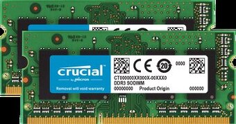 RAM CT8G3S160BM Crucial 8GB DDR3L-1600 SODIMM 1.35V CL11