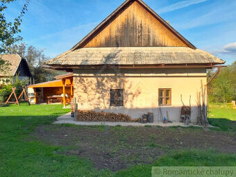 Kamenný domček pri Detve – rozpracovaná chalupa s veľkým p