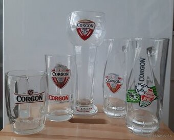 Pivové poháre  krigel  TOPVAR  corgoň  ZB  Gambrinus  a