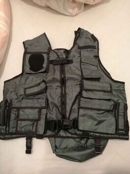 Taktická vesta + odopínateľný ruksak, batoh na chrbát