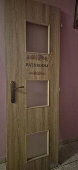 Predám interiérové dvere 60tky práve