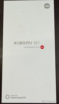 Xiaomi 15T 12/256GB nový