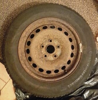 Predám sadu zimnych kolies na OCTAVIU II-III, GOLF V-VI, LEO