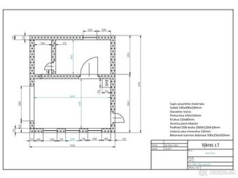 Projekt k drobnej stavbe