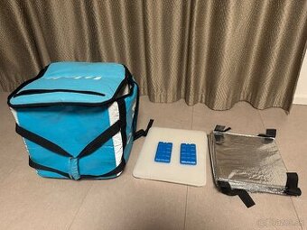 Profesionálny kuriérsky batoh Wolt – Kompletný set