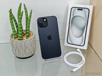 iPhone 15 128GB Black | AKO NOVÝ