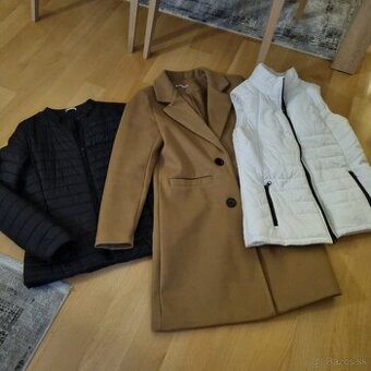 Set kabát, bunda, vesta