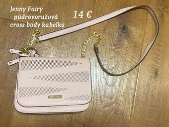 Jenny Fairy - púdrovoružová cross body kabelka