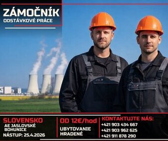 Zámočník – odstávkové práce