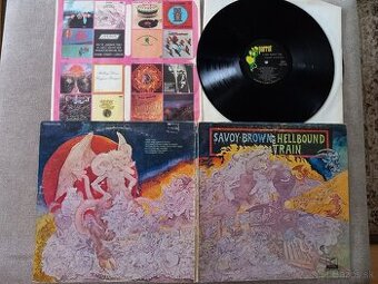 SAVOY  BROWN   „Hellbound Train „ /Parrot 1972/rozkl obal, b