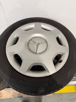 Komplet kolesá Mercedes R16 + Originálne puklice