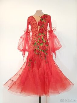 Šaty na spoločenské tance - súťaž štandard