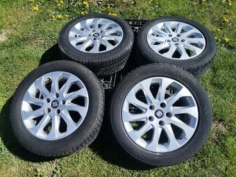 Alu disky Seat 5x112 R16 pneu 205/55r16