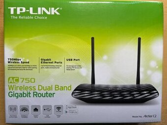 router TP-Link Archer C2 750Mbps Dual Band 2,4+5GHz