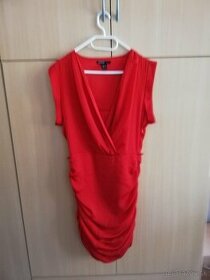 Červené šaty Mango, veľkosť S