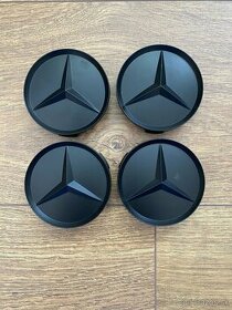 Mercedes krytky kolies čierne matné