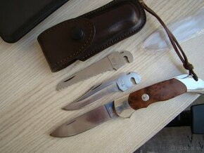 Poľovnicky nôž s troma čepeľami Boker