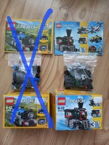 Vlak LEGO 31054 a 31015 Creator 3 v 1