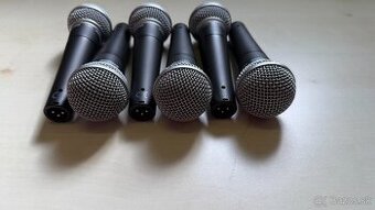 6x Shure SM58LC + Case