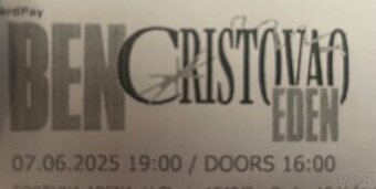 Koncert Ben Cristovao v Prahe 7.6.2025