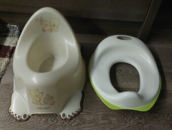 Serblik + sedatko / nadstavec na WC ikea