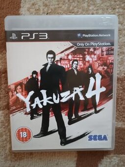 Yakuza 4 - hra na PS3 - PlayStation 3