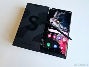 SAMSUNG GALAXY S22 ULTRA 128GB Phantom Black TOP STAV