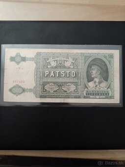 Bankovka 500Ks 1941 Slovenský štát