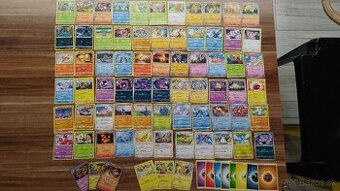 Predám original Pokemon karty - Pikachu, Bulbasaur, Eevee