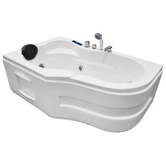 M-SPA - 0207 Kúpeľňová vaňa s hydromasážou 150 x 92 x 53 cm