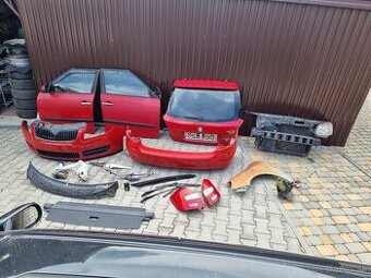 škoda fabia 2 combi kufrové dvere