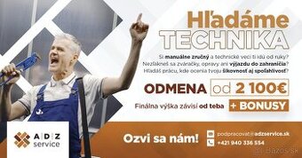 TECHNIK / MECHANIK (TPP alebo živnosť)