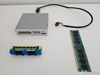 Čítačka kariet, RAM pamäť a USB kľúč