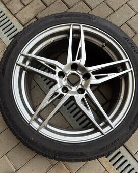 Alu disky 5x112 r18 +zimne pneu 225/45r18