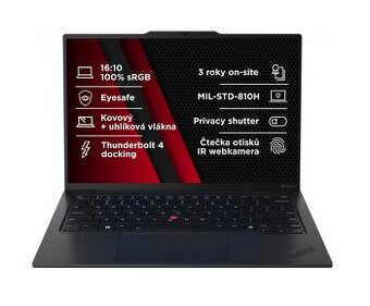 Lenovo ThinkPad X1 Carbon Gen 8 | i5‑10310U | 16 GB | 256 GB
